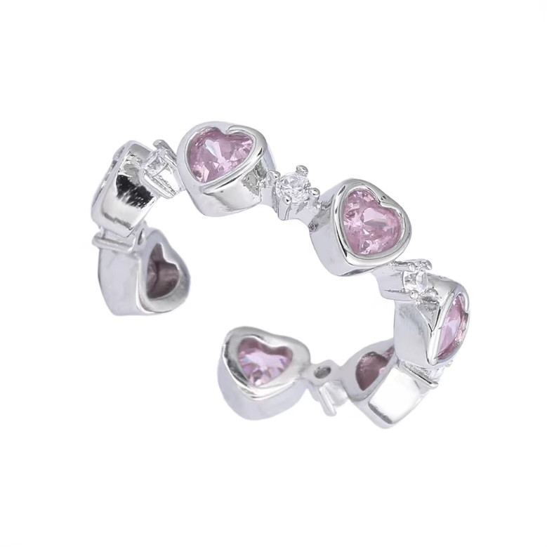 انگشتر دخترانه مدل Heart-0