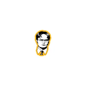استیکر تزئینی موبایل و تبلت لولو مدل دوایت سریال آفیس DWIGHT THE OFFICE کد 468