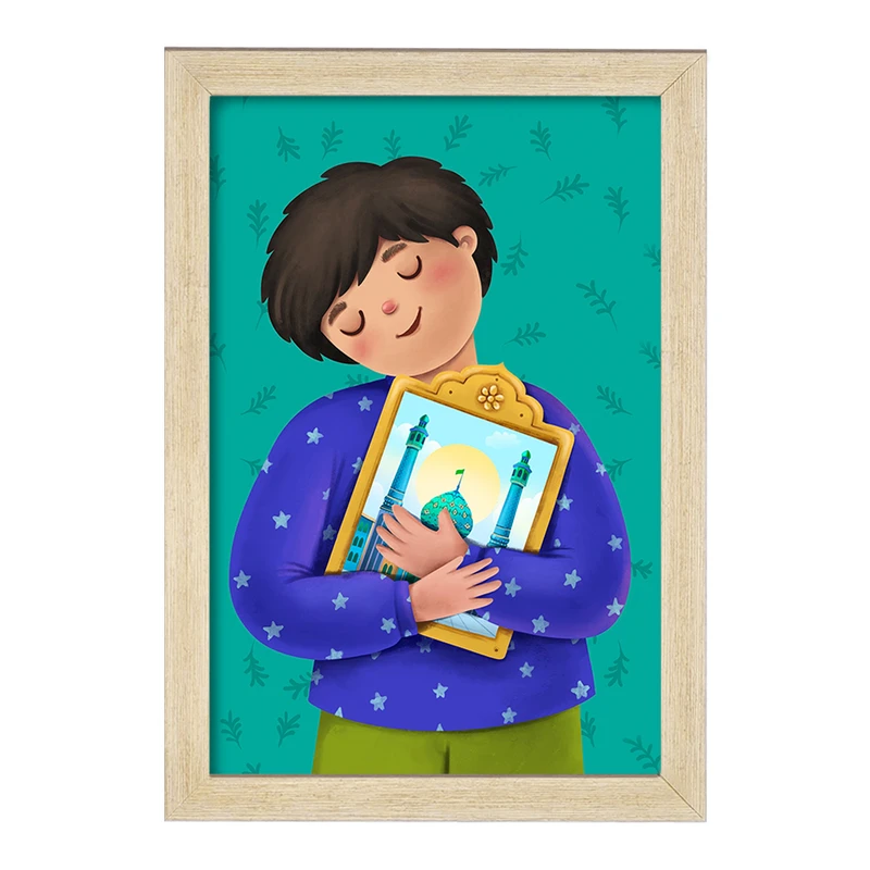 تابلو خندالو مدل نیمه شعبان کودکانه کد 25532