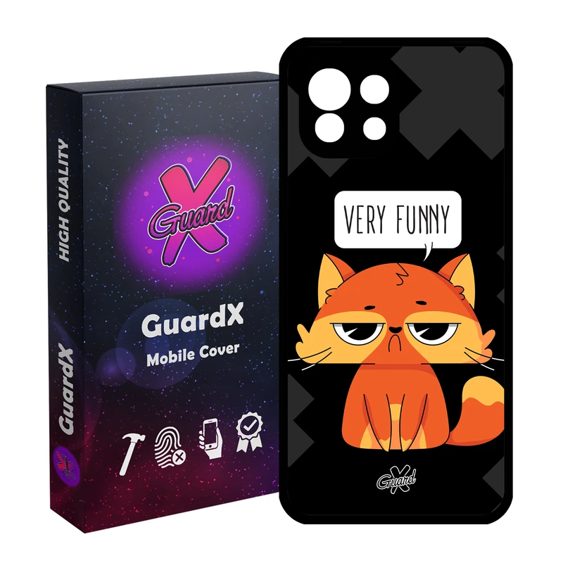 کاور گارد ایکس طرح Funny مدل Glass10161 مناسب برای گوشی موبایل شیائومی Mi 11 Lite