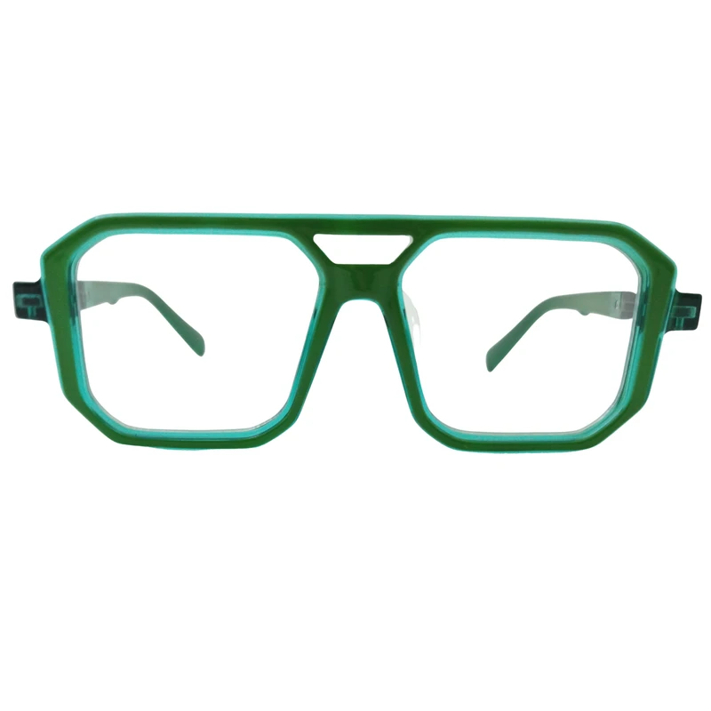 فریم عینک طبی مستطیلی مدل MAB S مناسب برای صورت بیضی، قلب، گرد، لوزی، مثلث، مربع، مستطیل