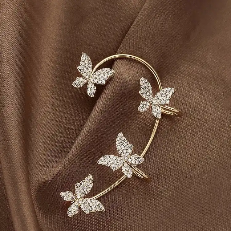 پیرسینگ گوش زنانه مدل پروانه ایرکاف