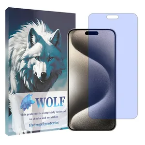 Wolf anti blue screen Protector Suitable for iPhone 15 Pro Max Mobile Phone