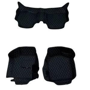 کفپوش خودرو شش بعدی طرح گلدوزی مدل Sr مناسب برای ساینا