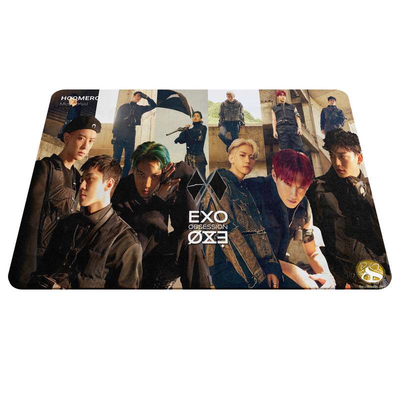 ماوس پد هومرو مدل A6190 طرح گروه پسران اکسو