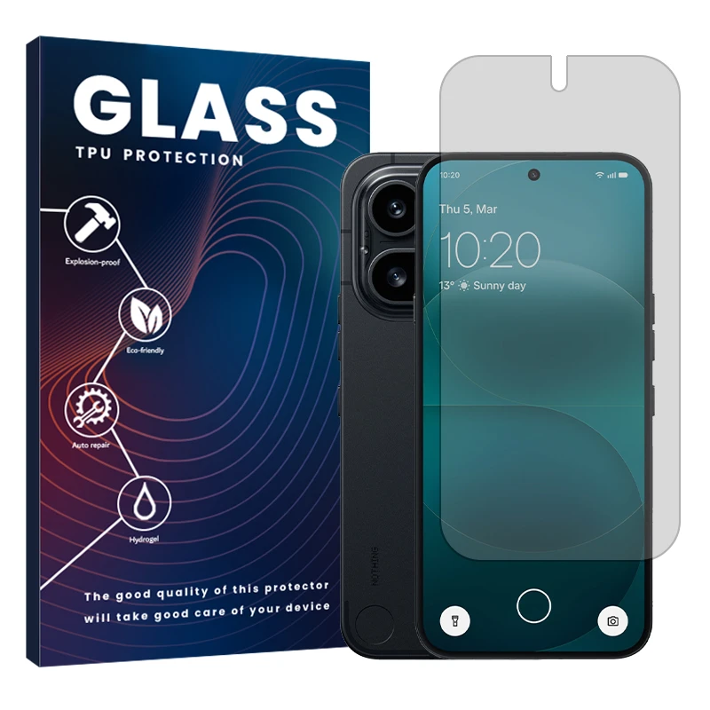 محافظ صفحه نمایش مات گلس مدل هیدروژلی مناسب برای گوشی موبایل ناتینگ Phone 4a Pro