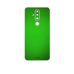 MAHOOT Metallic-Green Cover Sticker for Nokia X71