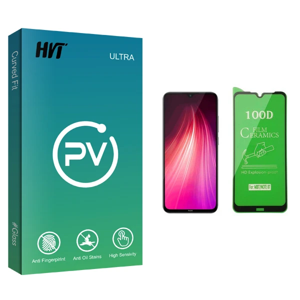 محافظ صفحه نمایش سرامیکی اچ وی تی مدل PV glass مناسب برای گوشی موبایل شیائومی Redmi Note 8T