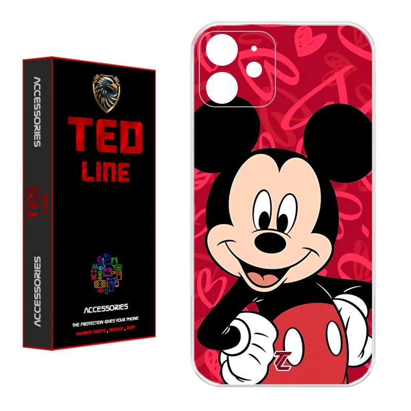 کاور تدلاین طرح میکی موس کد 1148 مناسب برای گوشی موبایل اپل Iphone 12 