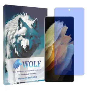 Wolf Tough model anti blue ray screen Protector Suitable for Samsung Galaxy S21 Ultra Mobile Phone