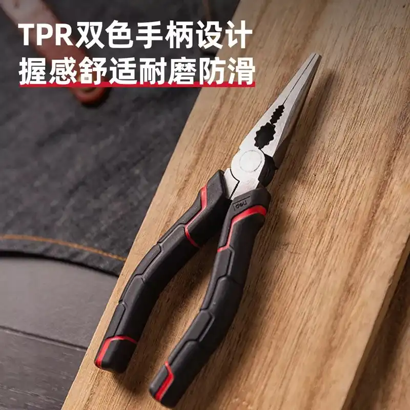 انبر دم باریک دلی مدل DL101106 سایز 6 اینچ