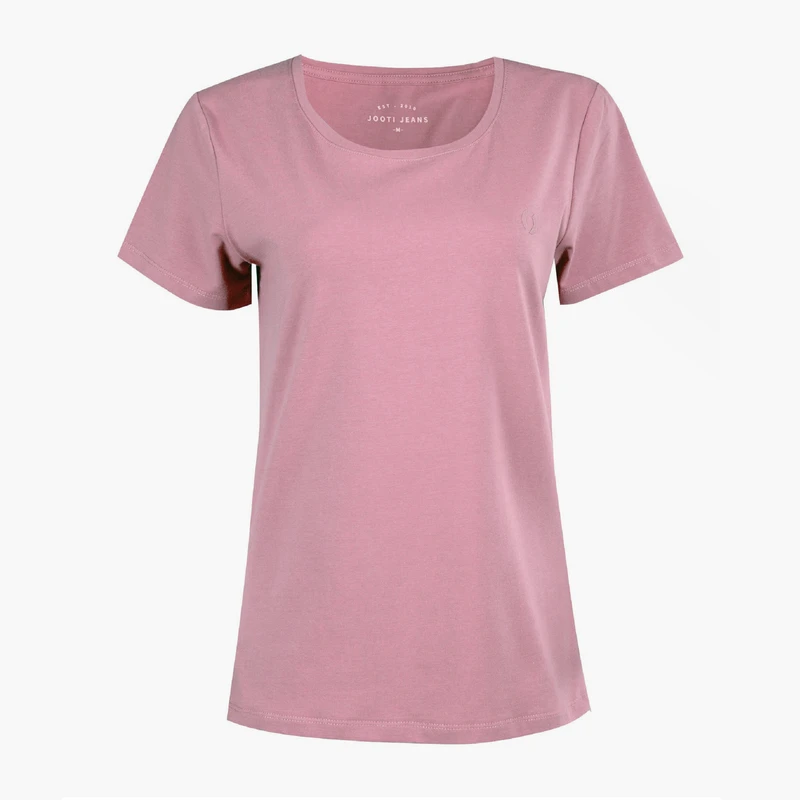 تی شرت آستین کوتاه زنانه جوتی جینز مدل بیسیک کد 1551408