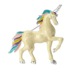 گل سینه زنانه مدل یونیکورن کد G_Lnd_529