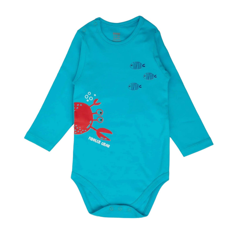 بادی آستین بلند نوزادی مدل MDSS-CF8139