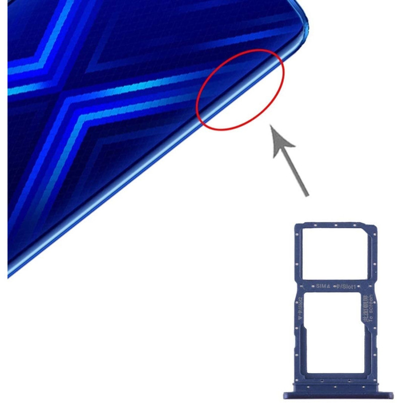 خشاب سیم کارت مدل H9X-BLU مناسب برای گوشی موبایل آنر 9X