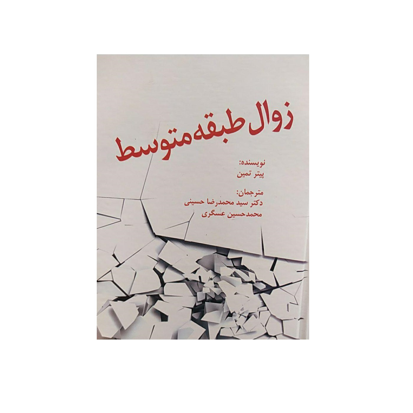 کتاب زوال طبقه متوسط اثر پیتر تمین نشر فوژان