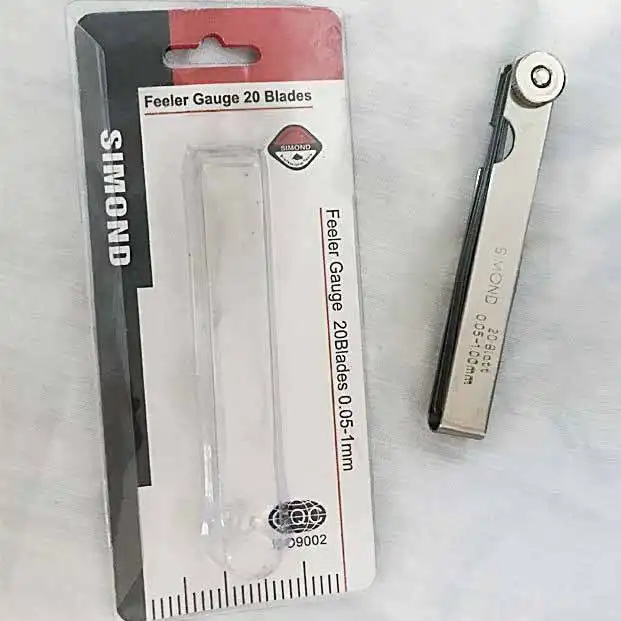 آچار فیلر سیموند کد 9002 مجموعه 20 عددی