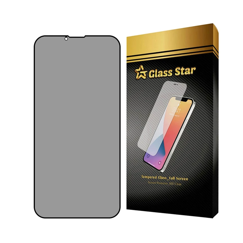 محافظ صفحه نمایش حریم شخصی گلس استار مدل FSLPRVCGSN مناسب برای گوشی موبایل اپل iPhone 13 Pro Max / iPhone 14 Plus