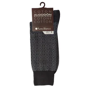 جوراب مردانه پونتو بلانکو مدل کتان مرسرایزد 599-10-74720