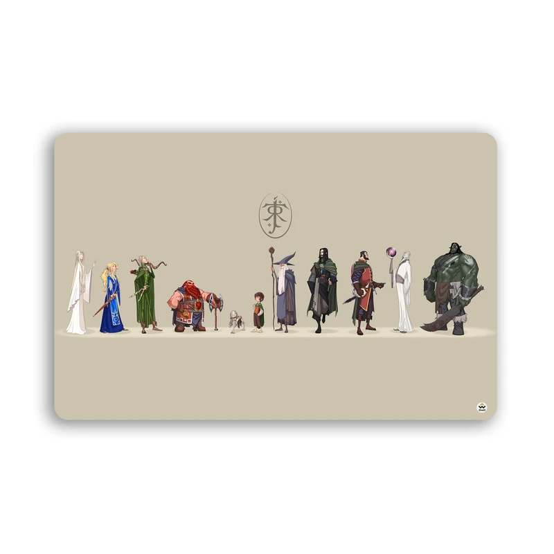 ماوس پد مخصوص بازی شادیت مدل ارباب حلقه ها کد84 سایز 37*24 سانتی متر