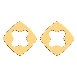 گوشواره طلا 18 عیار زنانه فرشته مدل WEL-000030