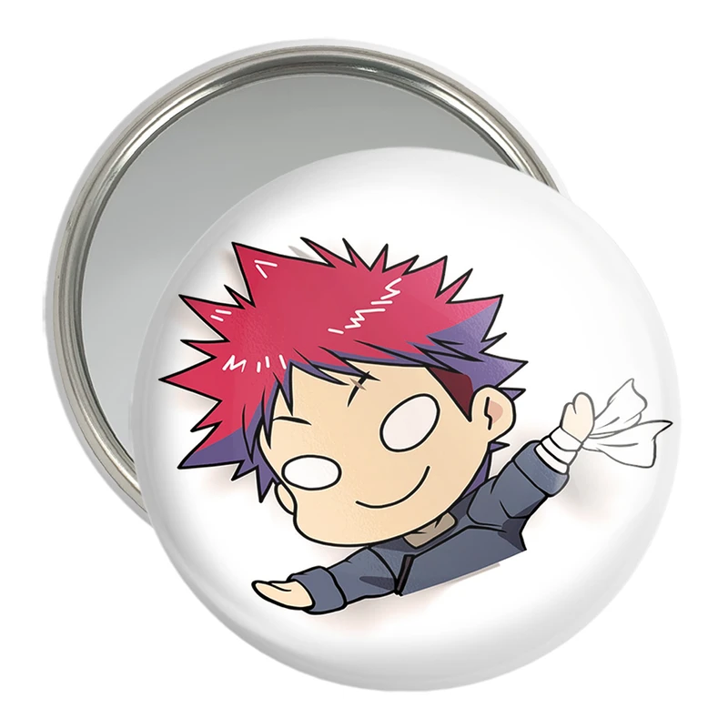 آینه جیبی خندالو مدل سوما انیمه جنگ غذاها Food Wars  کد 16968