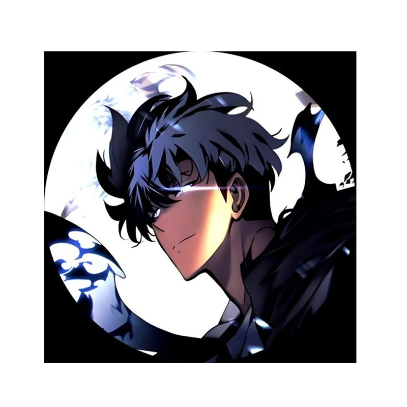 استیکر لپ تاپ و موبایل مدل انیمه طرح سولو لولینگ سونگ جین وو solo leveling sung jin woo کد 513