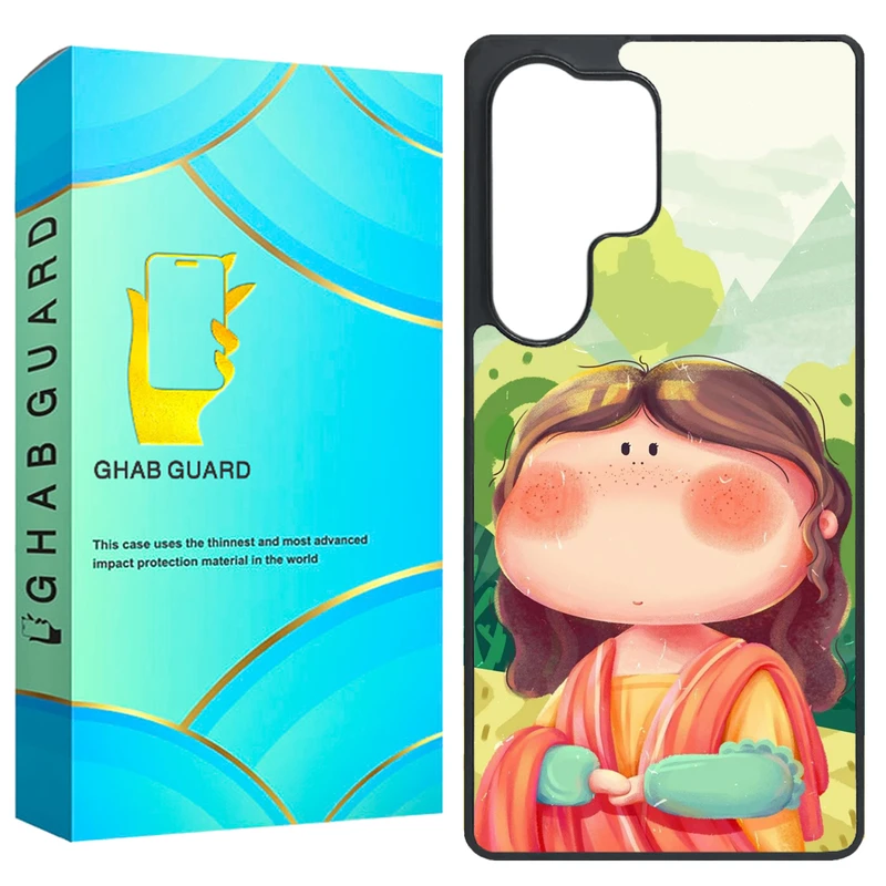 کاور قاب گارد طرح مونالیزا مدل GS25U مناسب برای گوشی موبایل سامسونگ Galaxy S25 Ultra 