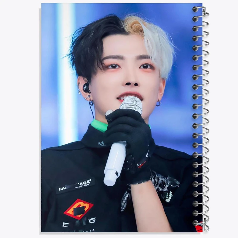 دفتر لیست خرید 50 برگ خندالو طرح هونگ جونگ گروه ایتیز ATEEZ کد 21244