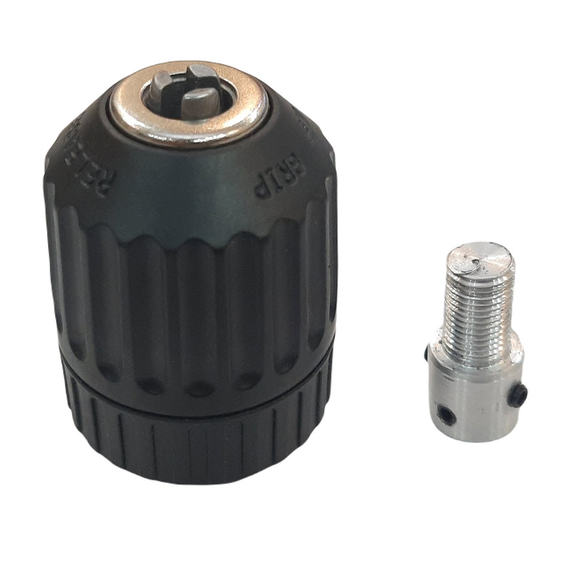 تبدیل آرمیچر به دریل مدل 01 سایز 10 میلی متر به همراه سه نظام تبدیل آرمیچر به دریل مدل 01 سایز 10 میلی متر به همراه سه نظام