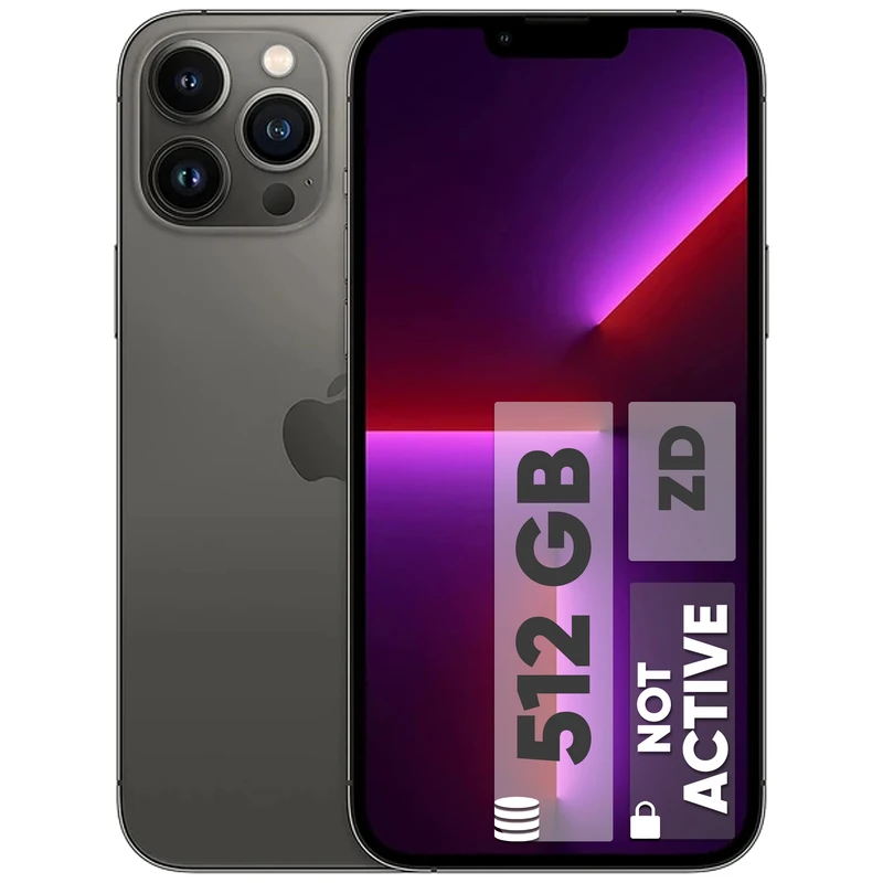 گوشی موبایل اپل مدل iPhone 13 Pro Max ZDA تک سیم‌ کارت ظرفیت 512 گیگابایت و رم 6 گیگابایت