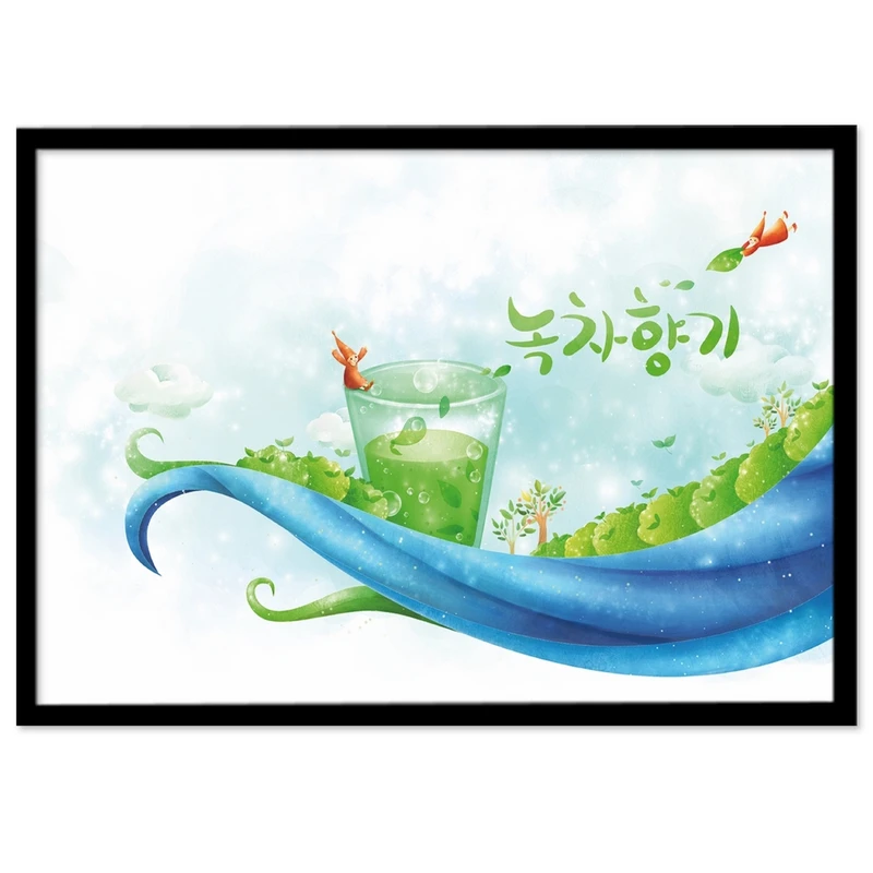 تابلو بکلیت طرح نقاشی کودکانه مدل B-S907