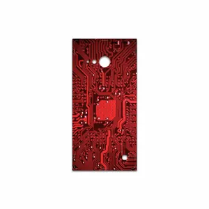 MAHOOT Red Printed Circuit Board Cover Sticker for Nokia Lumia 730