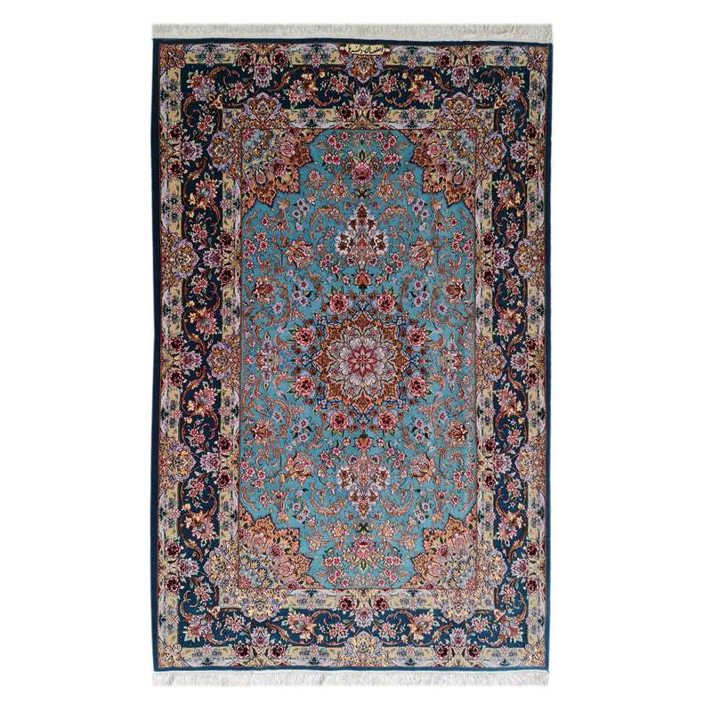 فرش دستبافت سه و نیم متری اصفهان زکریا کد 958