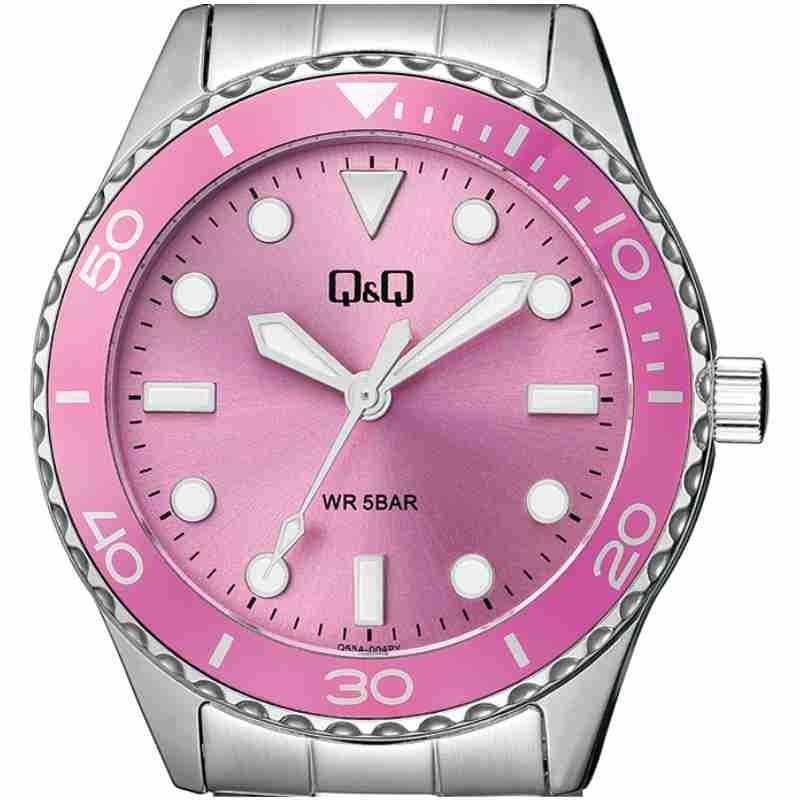 ساعت مچی عقربه ای زنانه کیو اند کیو مدل Q55A-004PY -  - 3