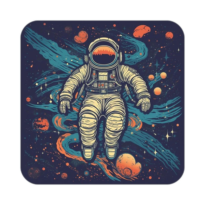 زیر لیوانی کاکتی طرح فضانورد مدل mp46415