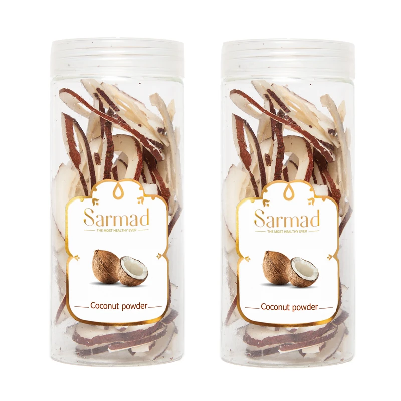 چیپس نارگیل ممتاز سرمد - 120 گرم بسته 2 عددی