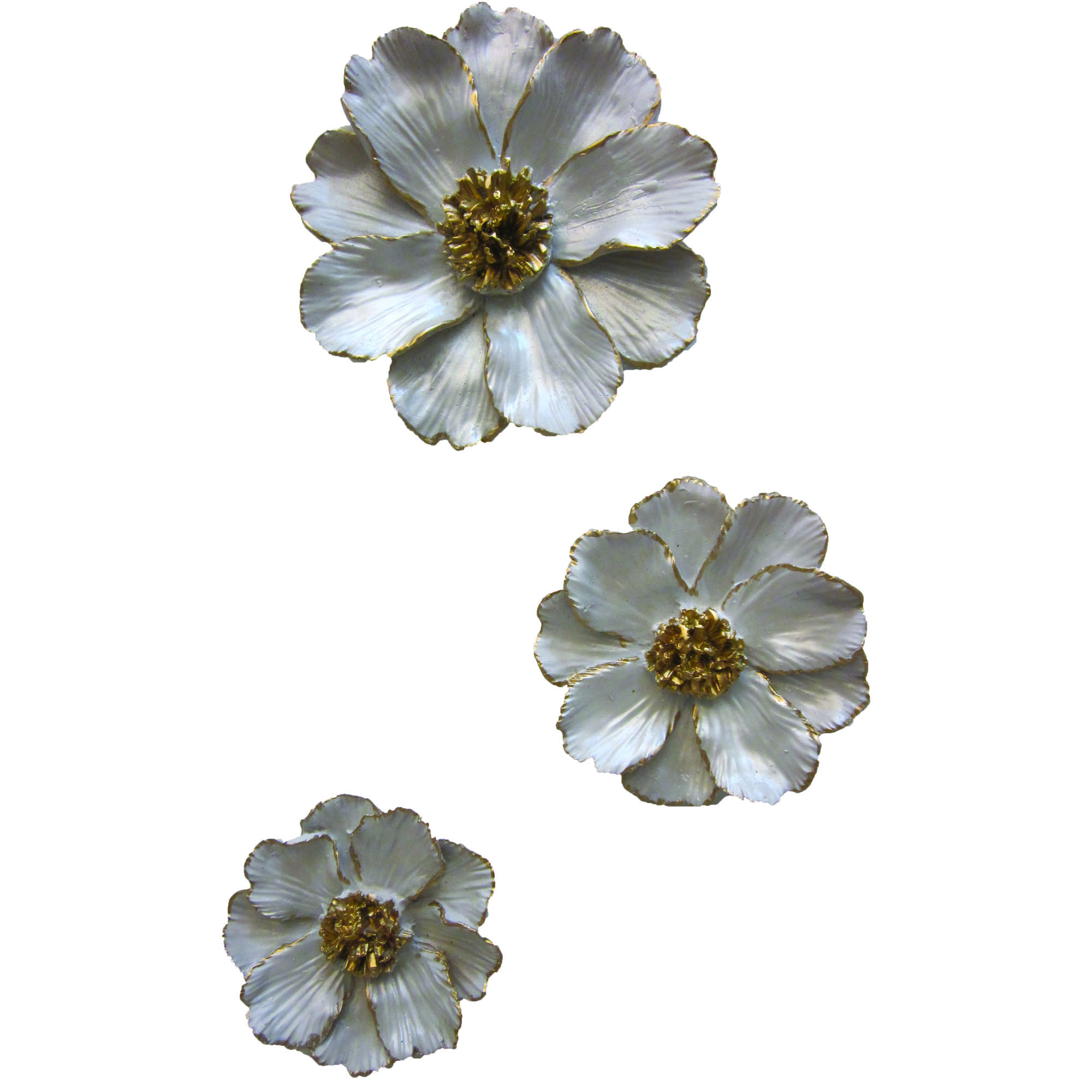 دیوارکوب مدل گل زنبق مجموعه 3 عددی
