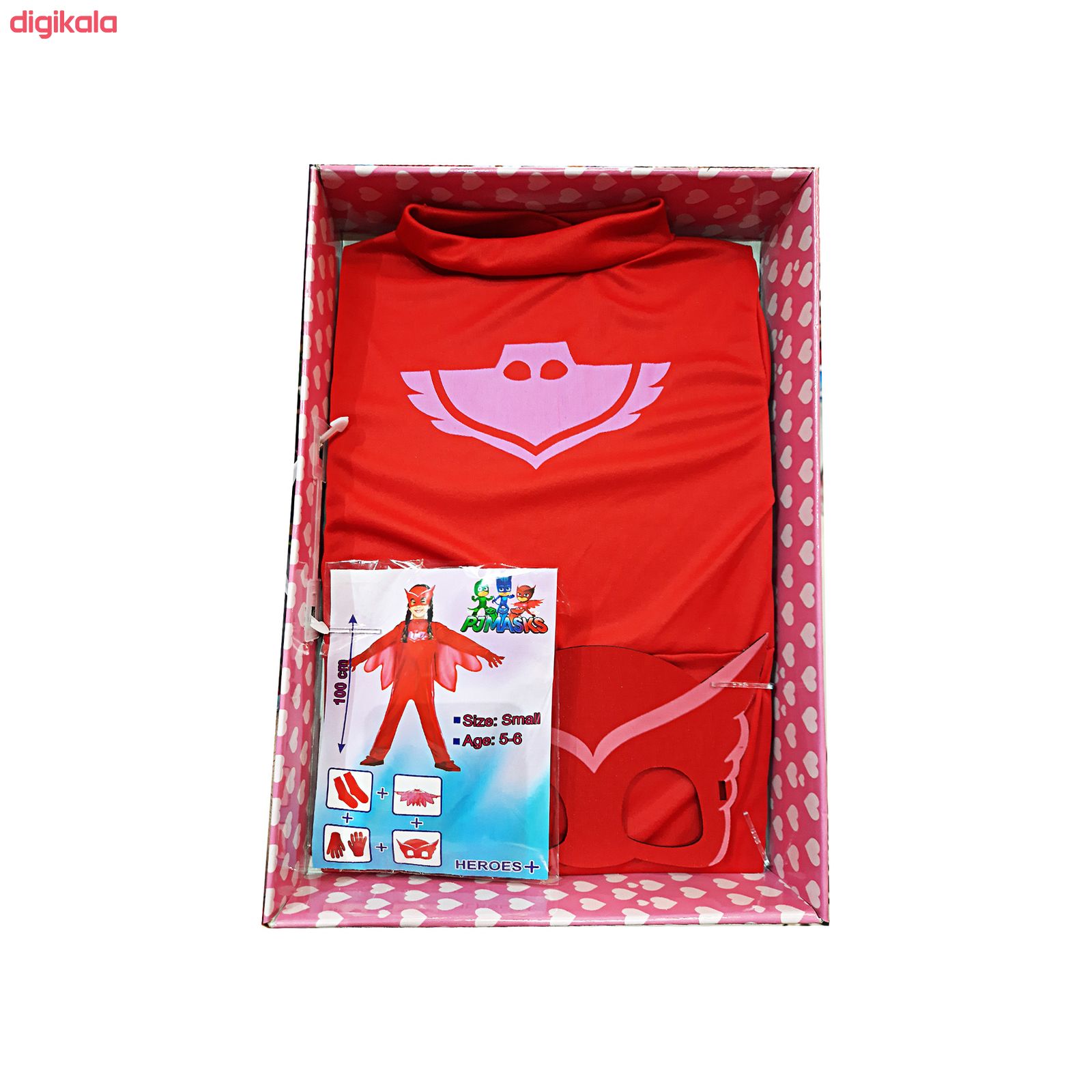 مشخصات قیمت و خرید ست ایفای نقش طرح گروه شب نقاب کد Pjmasks P 56 مجموعه پنج عددی دیجی کالا