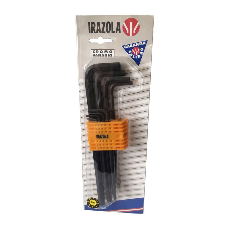 مجموعه 8 عددی آچار آلن کارتی ایرازولا کد MN-021