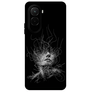 Megafone Face Sketch 7423 Cover For Xiaomi Poco M7 4G