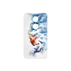 MAHOOT Women and the Cloud Digital Art Cover Sticker for Motorola Moto X 2014