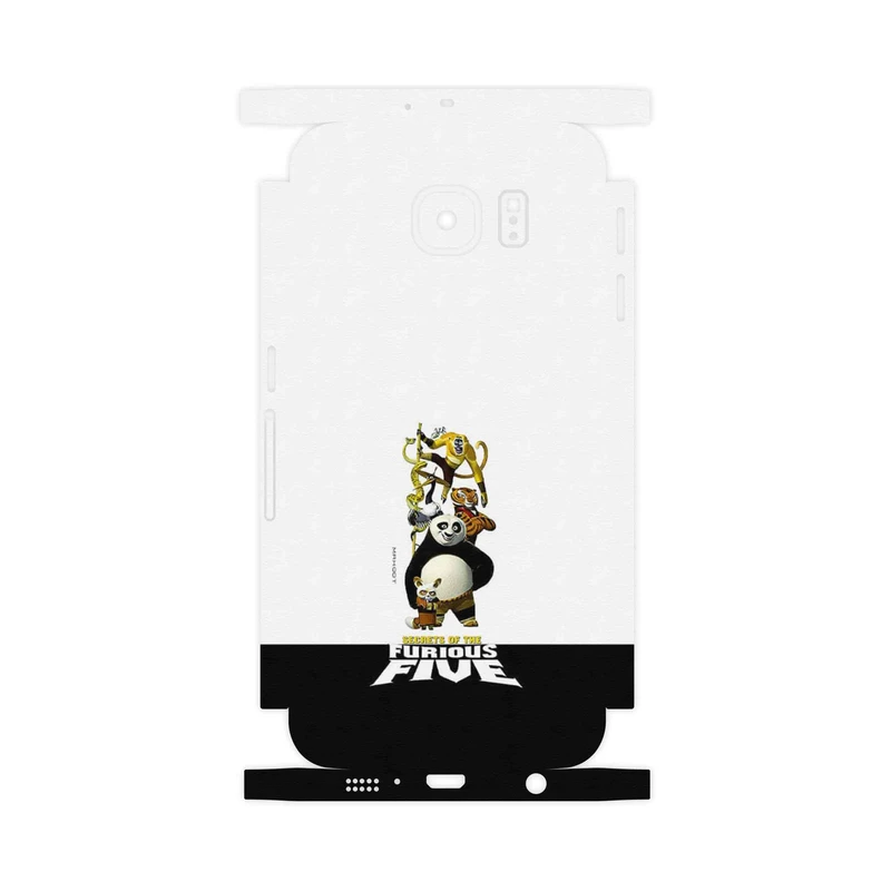 برچسب پوششی ماهوت مدل Kung Fu Panda-FullSkin مناسب برای گوشی موبایل سامسونگ Galaxy S6 Edge