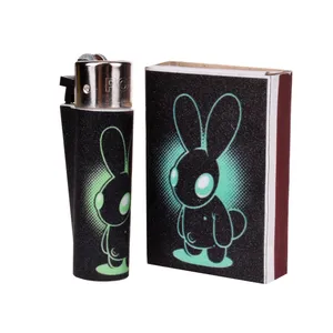 فندک مدل Rabbit به همراه کبریت