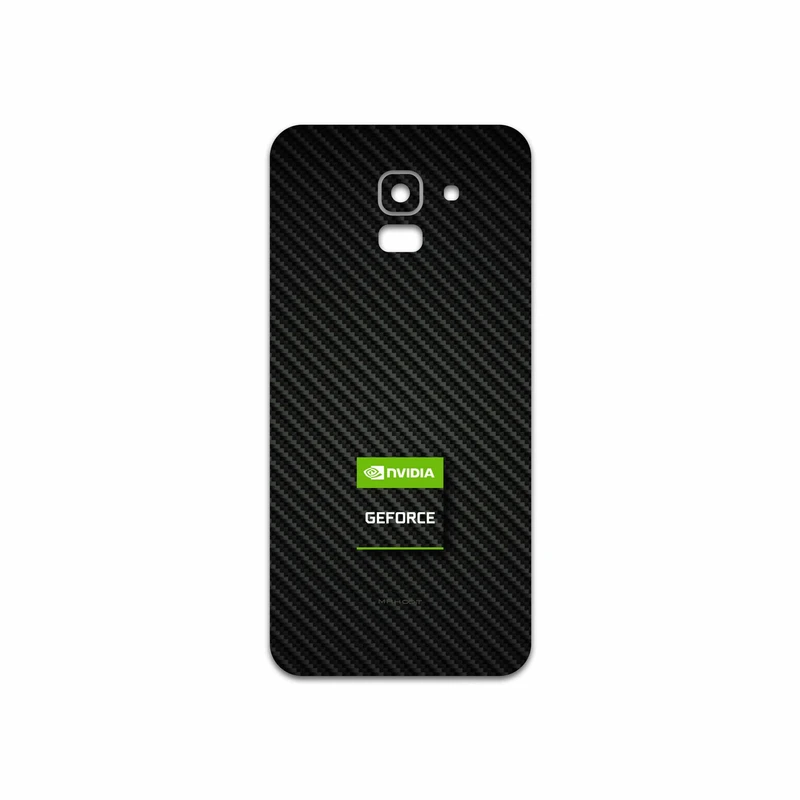 برچسب پوششی ماهوت مدل Nvidia Brand مناسب برای گوشی موبایل سامسونگ Galaxy J6