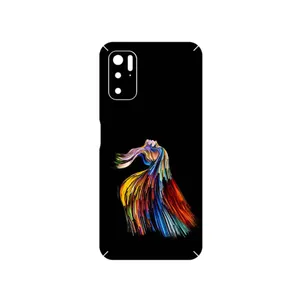 MAHOOT Rainbow Hair Digital Art Cover Sticker for Xiaomi Poco M3 Pro 5G