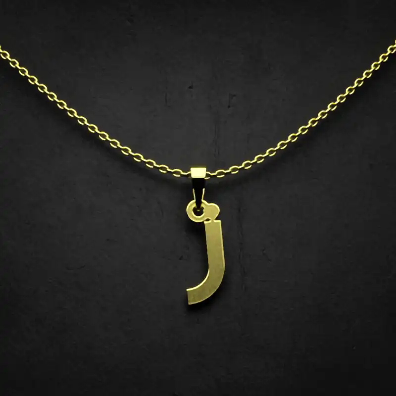 گردنبند طلا 18 عیار زنانه مدوپد مدل حرف ز کد I3-1-1569