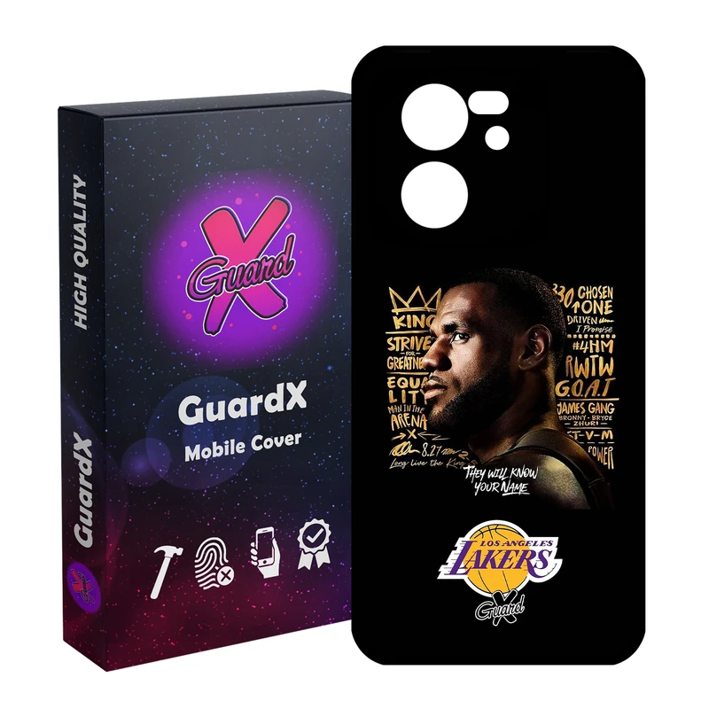 کاور گارد ایکس طرح Lebron James مدل Glass10120 مناسب برای گوشی موبایل شیائومی 13T/13T Pro/Redmi K60 Ultra