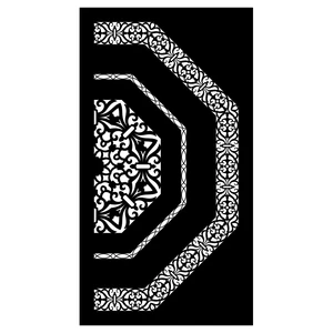 شابلون مدل گره چینی کد SP604-2