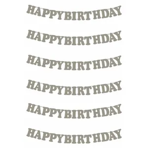 ریسه تولد مدل Happy birthday پلاس بسته 6 عددی